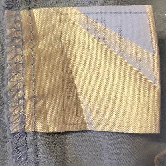 Vtg ARIAT Western Pintucked Metallic Pin Dot Puff Sleeve Snap Landgirl Shirt - Picture 8 of 8